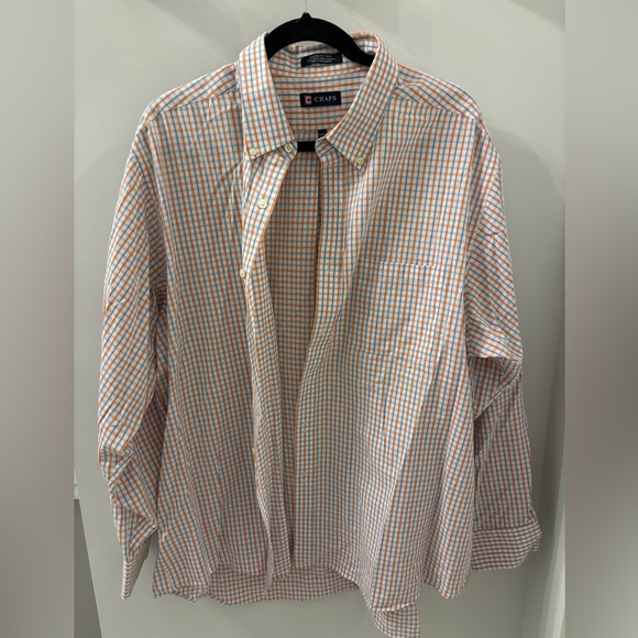 Chaps Other - Chaps Men's Vibrant Plaid Button-Down Shirt. 18/18 1/2